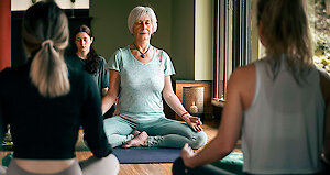 Yoga-Kurs im Wellnesshotel